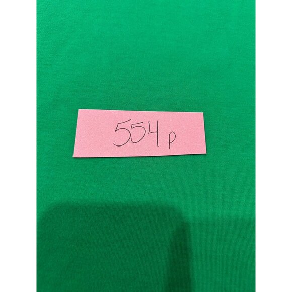 Green 3/4 Sleeve Top With Grommet  Lace Up Neckline Size XL - Picture 7 of 8